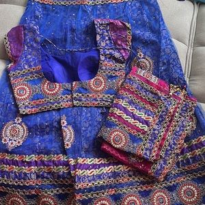 Navratri chaniya choli; lehengha